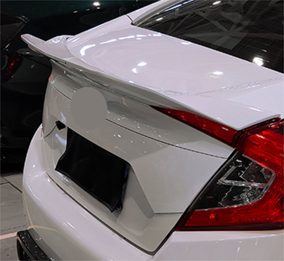 For 2016-2021 Honda Civic Sedan 4DR Rear Trunk Spoiler Wing Unpainted JDM Style