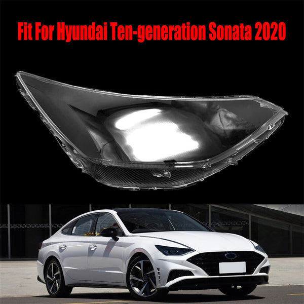Headlight Headlamp Clear Lens Right Cover For Hyundai Ten-generation Sonata 2020
