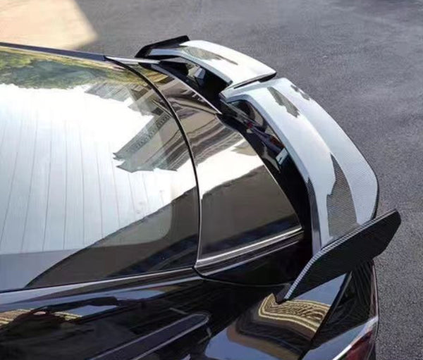 For Mazda 3 Sedan Carbon Fiber 55''PRO Style Rear Trunk Wing Spoiler Universal