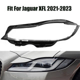 Fits Jaguar XFL 2021-2023 Left Side Headlight Headlamp Clear Lens Cover