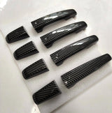 Carbon Fiber Style Door Side Handle Cover Replace For Range Rover L405 2013-2022
