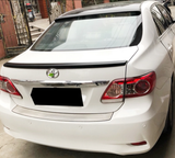 for 2009-2013 Toyota Corolla Factory Style Rear Trunk Lip Wing Spoiler Black