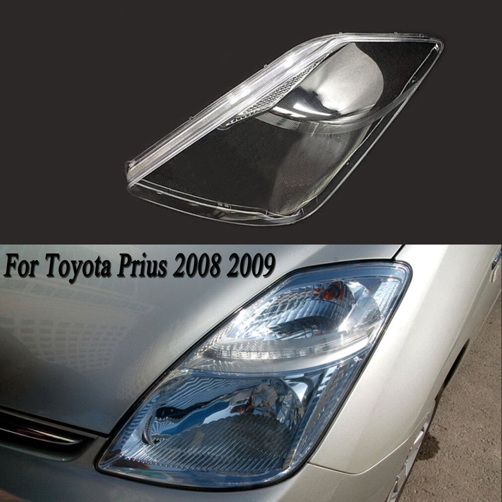 Headlight Lens Cover Transparent Left for Light Case for Toyota 2008 2009 Prius