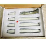 Door Side Handle Cover Cap Replace For Range Rover HSE L405 2013-2022 White+Silver