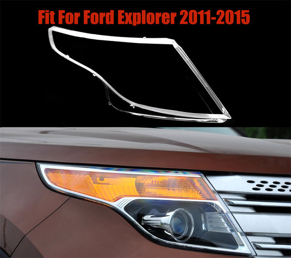 for Ford Explorer 2011-2015 Headlight Headlamp Lens Cover Right Side