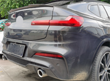 For 2019-2022 BMW X4 G02 Carbon Fiber M-Style Rear Trunk Spoiler Wing