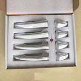 Door Side Handle Cover Cap Replace For Range Rover HSE L405 2013-2022 White+Silver