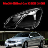 Left Side Headlight Headlamp Clear Lens Cover for 2009-2012 Benz E-Class