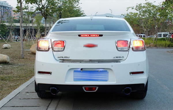 For 2011-2014 Chevrolet Malibu Chevy Sedan Rear Wing Spoiler Factory Style ABS