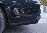 For BMW 7 Series M7 20 21 22 Gloss Black Rear Bumper Lip Chin Spoiler Splitter