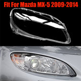 Fits Mazda MX-5 2009-2014 1x Right Headlight Headlamp Lens Cover Clear Shell