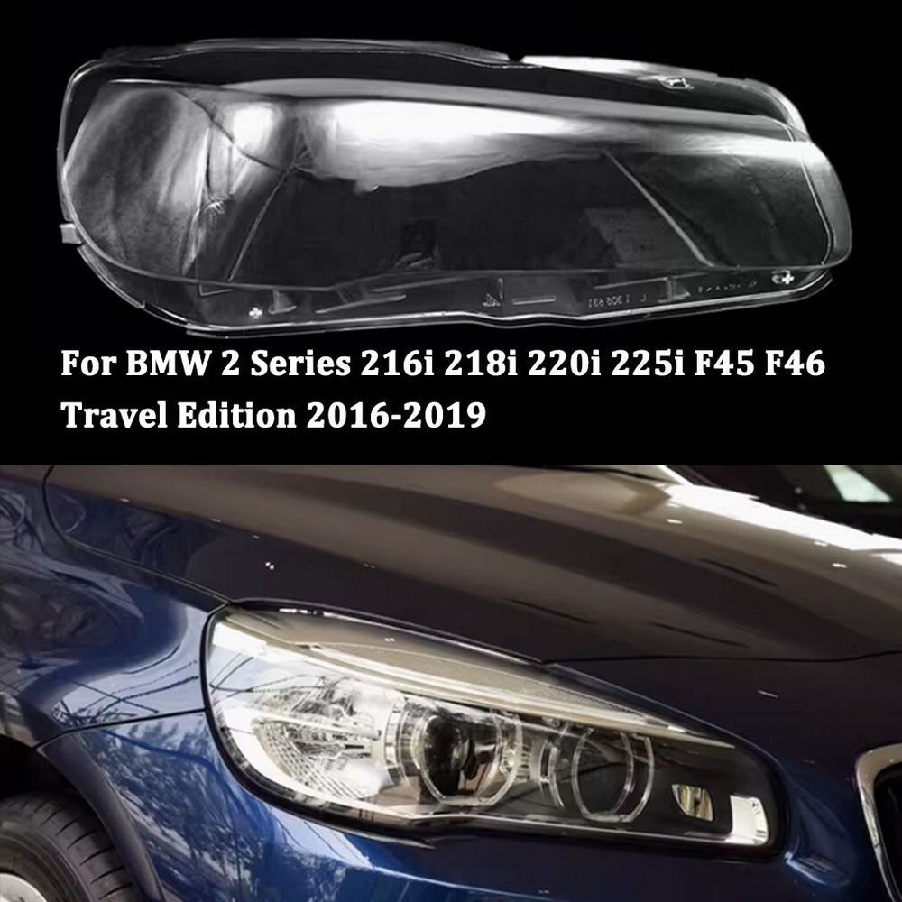 For BMW 2S Travel Edition 2016-2019 1* Headlight Headlamp Lens Cover Right Side