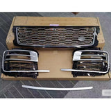 SVA Front Bumper Grille Fog Light Cover For Range Rover HSE L405 2018-2022