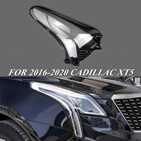 Headlight Cover Lens for 2016-2020 Cadillac XT5 Right Auto Parts Clear Shell