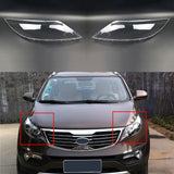 Headlamp Lens Cover Shell Left&RIght for Kia Sportage R 2009-2014 12 13 Car