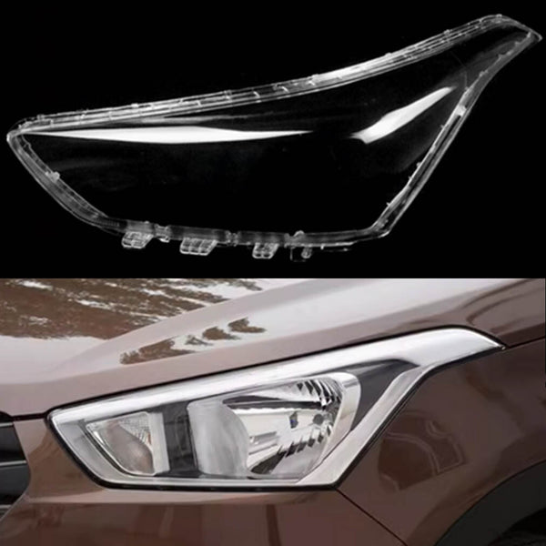 Fits Hyundai IX25 2015 2016 2017 Left Headlight Headlamp Clear Lens Cover