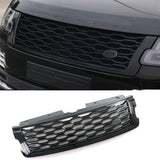 Front Grille Bumper Mesh Grill For LR Range Rover Vogue L405 2018-2022 Black
