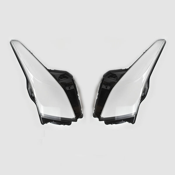 Fits Cadillac ATS 2013-2018 Pair Left Right Transparent Headlight Cover Lens