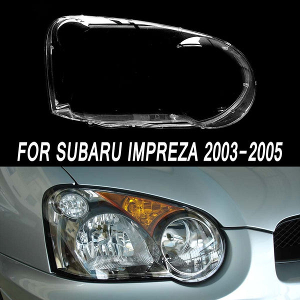 Headlight Cover Lens Right for Subaru Impreza 2003-2005 Clear Auto Case