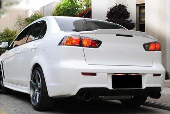 For 2008-2017 Mitsubishi Lancer Evolution EVO 4D Sedan Rear Trunk Spoiler Wing