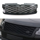 Front Grille Bumper Mesh Grill For LR Range Rover Vogue L405 2018-2022 Black